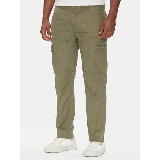Aeronautica Militare Spodnie materiałowe 251PA1662CT3526 Khaki Regular Fit ze sklepu MODIVO w kategorii Spodnie męskie - zdjęcie 182700684