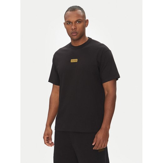 Versace Jeans Couture T-Shirt 78GAHT08 Czarny Regular Fit ze sklepu MODIVO w kategorii T-shirty męskie - zdjęcie 182700701