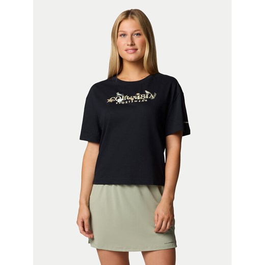 Columbia T-Shirt Rolling Bend™ 2119991 Czarny Regular Fit ze sklepu MODIVO w kategorii Bluzki damskie - zdjęcie 182700724