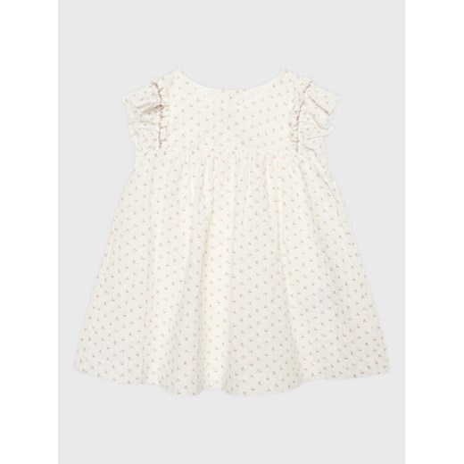 United Colors Of Benetton Sukienka letnia 4PWMAV009 Biały Regular Fit ze sklepu MODIVO w kategorii Sukienki niemowlęce - zdjęcie 182700730