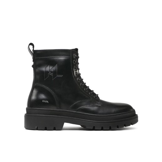 KARL LAGERFELD Kozaki KL11260 Czarny ze sklepu MODIVO w kategorii Buty zimowe męskie - zdjęcie 182701021