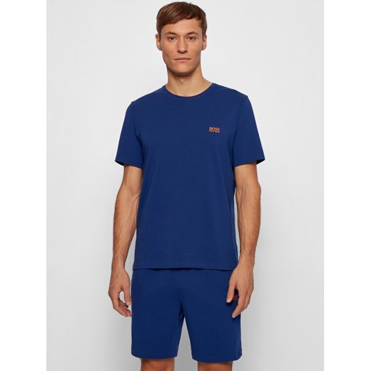 Boss Koszulka piżamowa Mix&Match 50381904 Niebieski Regular Fit ze sklepu MODIVO w kategorii Piżamy męskie - zdjęcie 182701032