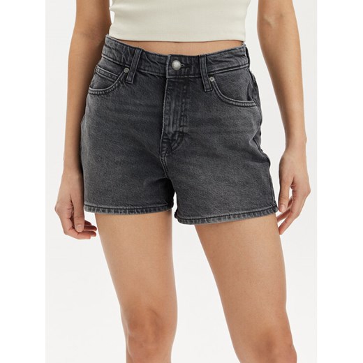 Lee Szorty jeansowe Carol 112348983 Czarny Regular Fit ze sklepu MODIVO w kategorii Szorty - zdjęcie 182701050