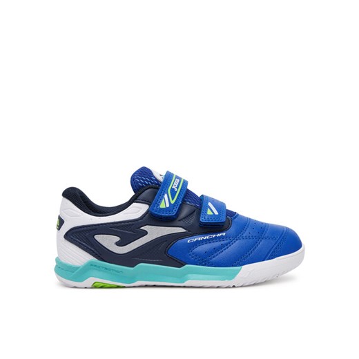 Joma Buty do piłki nożnej Cancha Jr 2504 CAJS2504INV Niebieski ze sklepu MODIVO w kategorii Buty sportowe dziecięce - zdjęcie 182701121