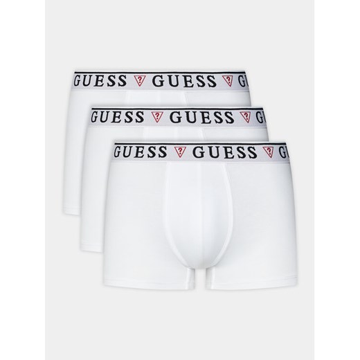 Guess Komplet 3 par bokserek U97G01 KCD31 Biały ze sklepu MODIVO w kategorii Majtki męskie - zdjęcie 182701150