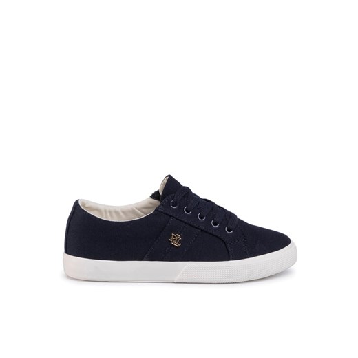 Lauren Ralph Lauren Tenisówki Janson II 802804598002 Granatowy ze sklepu MODIVO w kategorii Trampki damskie - zdjęcie 182701164
