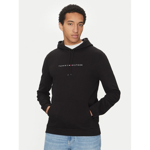 Tommy Hilfiger Bluza UM0UM03506 Czarny Regular Fit ze sklepu MODIVO w kategorii Bluzy męskie - zdjęcie 182701192