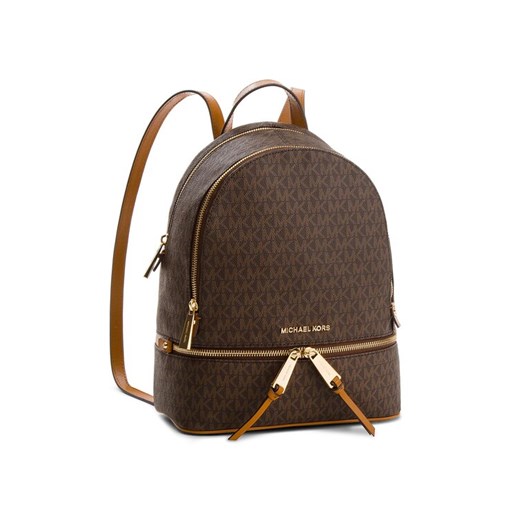 MICHAEL Michael Kors Plecak Rhea Zip 30S7GEZB1B Brązowy ze sklepu MODIVO w kategorii Plecaki - zdjęcie 182701231