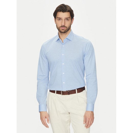 Michael Kors Koszula MD0MD91392 Błękitny Slim Fit ze sklepu MODIVO w kategorii Koszule męskie - zdjęcie 182701353