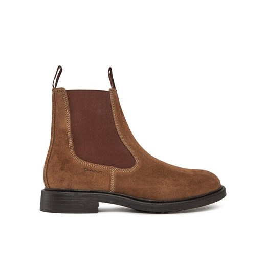 Gant Sztyblety Millbro Chelsea Boot 27633415 Khaki ze sklepu MODIVO w kategorii Buty zimowe męskie - zdjęcie 182701450
