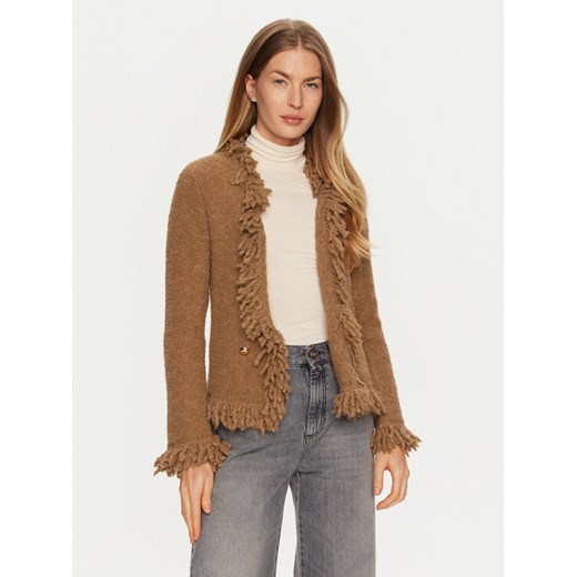 Marella Kardigan Rovo 2423916104 Brązowy Regular Fit ze sklepu MODIVO w kategorii Swetry damskie - zdjęcie 182701511