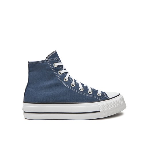 Converse Trampki Chuck Taylor All Star Lift Platform HI A08215C Granatowy ze sklepu MODIVO w kategorii Trampki damskie - zdjęcie 182701544