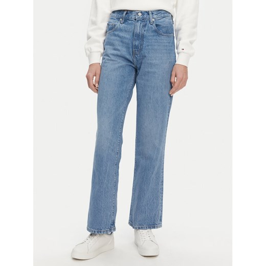 Tommy Hilfiger Jeansy WW0WW45922 Niebieski Relaxed Fit ze sklepu MODIVO w kategorii Jeansy damskie - zdjęcie 182701594