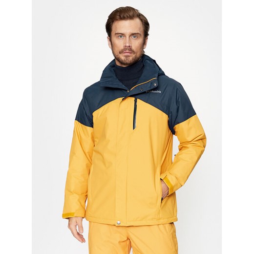 Columbia Kurtka narciarska Last Tracks™ Jacket Żółty Regular Fit ze sklepu MODIVO w kategorii Kurtki męskie - zdjęcie 182701612