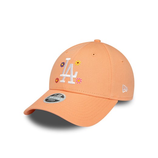 New Era Czapka z daszkiem Wmns Flower 940 La Dodgers 60435013 Pomarańczowy ze sklepu MODIVO w kategorii Czapki z daszkiem damskie - zdjęcie 182701650