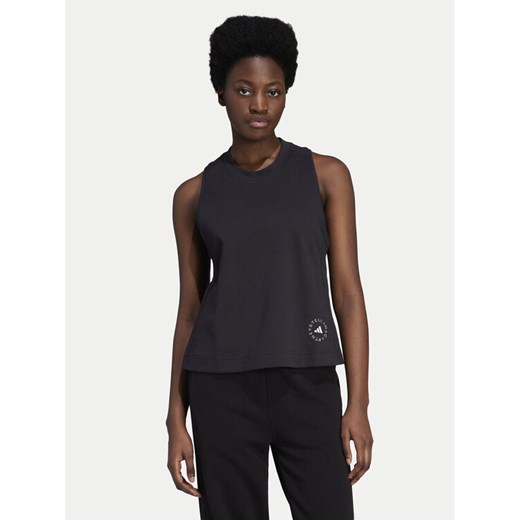adidas by Stella McCartney Top Stella McCartney IB6857 Czarny Regular Fit ze sklepu MODIVO w kategorii Bluzki damskie - zdjęcie 182701652