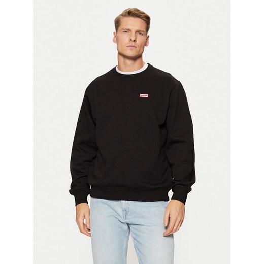 Hunter Bluza Victor HARM0040242 Czarny Regular Fit ze sklepu MODIVO w kategorii Bluzy męskie - zdjęcie 182701672