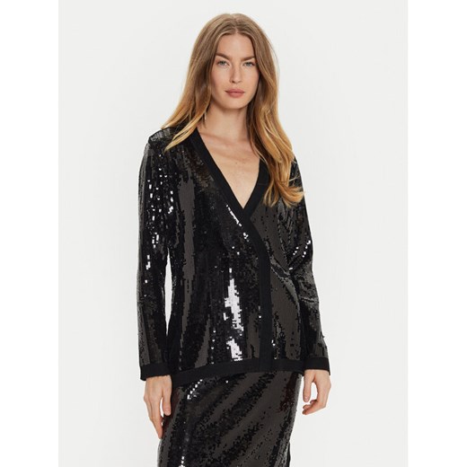 TWINSET Marynarka 242TT3145 Czarny Straight Fit ze sklepu MODIVO w kategorii Marynarki damskie - zdjęcie 182701774