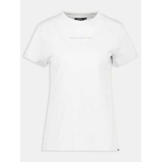 Didriksons T-Shirt Ingarö 505542 Biały Regular Fit ze sklepu MODIVO w kategorii Bluzki damskie - zdjęcie 182701870