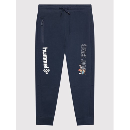 Hummel Spodnie dresowe SPACE JAM On 215874 Granatowy Regular Fit Hummel 122 MODIVO