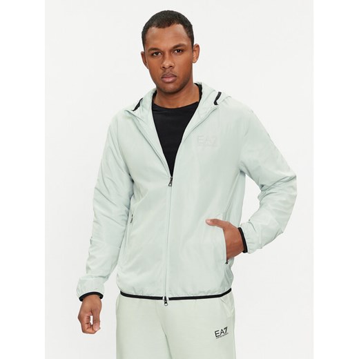 EA7 Emporio Armani Kurtka bomber 8NPB04 PNN7Z 1133 Zielony Regular Fit ze sklepu MODIVO w kategorii Kurtki męskie - zdjęcie 182701882