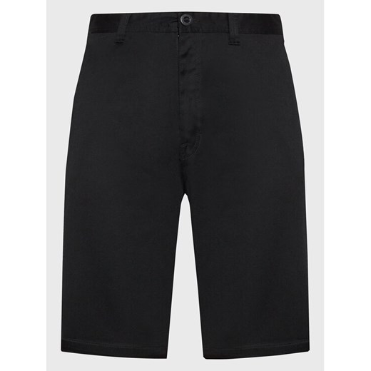 Volcom Szorty materiałowe Frickin A0912300 Czarny Regular Fit ze sklepu MODIVO w kategorii Spodenki męskie - zdjęcie 182701883