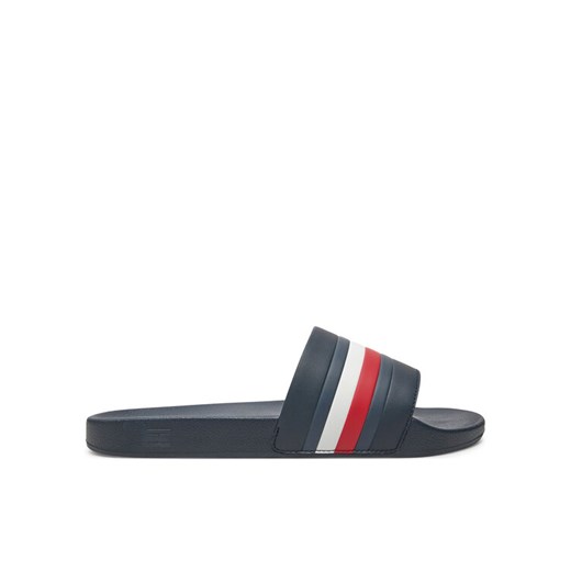 Tommy Hilfiger Klapki Pool Slide FM0FM05233 Granatowy ze sklepu MODIVO w kategorii Klapki męskie - zdjęcie 182701920