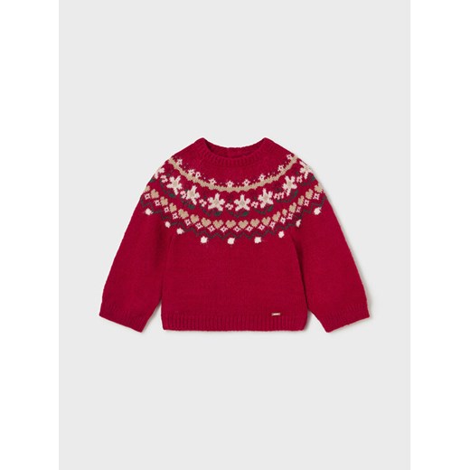 Mayoral Sweter 2.311 Czerwony Regular Fit ze sklepu MODIVO w kategorii Swetry dziewczęce - zdjęcie 182701951