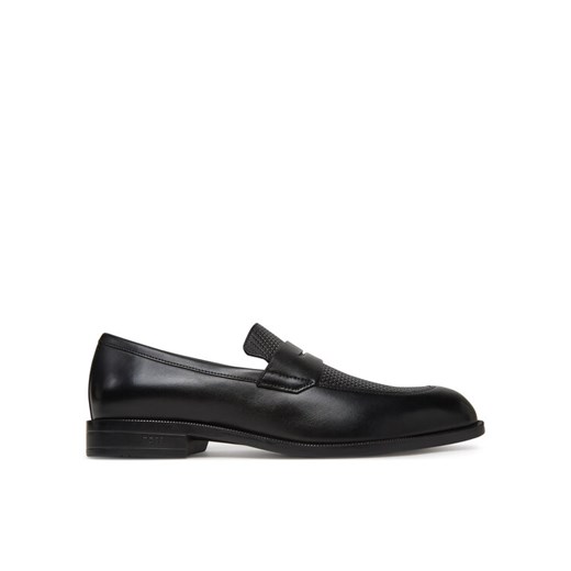 BOSS Półbuty Tayil_Loaf_ltmxwv 50541717 Czarny ze sklepu MODIVO w kategorii Buty eleganckie męskie - zdjęcie 182702030