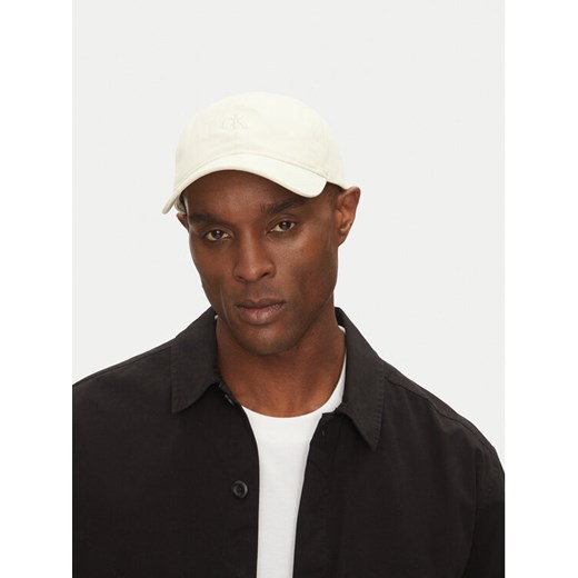 Calvin Klein Czapka z daszkiem 6 Panel Small Monogram LV04G5002G Beżowy ze sklepu MODIVO w kategorii Czapki z daszkiem męskie - zdjęcie 182702053