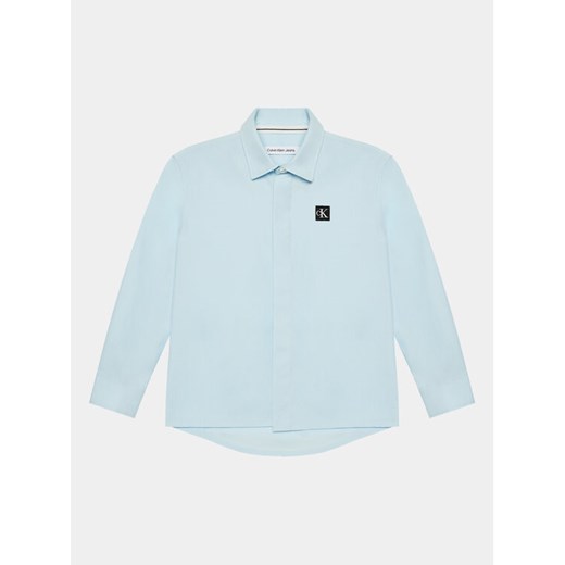 Calvin Klein Jeans Koszula Ceremony IB0IB01962 Błękitny Regular Fit ze sklepu MODIVO w kategorii Koszule chłopięce - zdjęcie 182702124