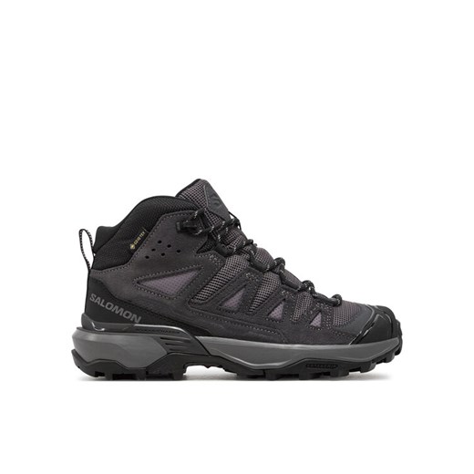 Salomon Trekkingi X Ultra 360 Leather Mid Gore-Tex L47571100 Szary ze sklepu MODIVO w kategorii Buty trekkingowe damskie - zdjęcie 182702182