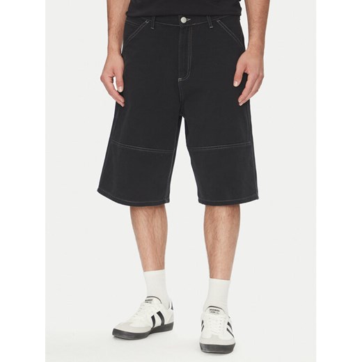 Jack&Jones Szorty materiałowe Owen 12278222 Czarny Baggy Fit ze sklepu MODIVO w kategorii Spodenki męskie - zdjęcie 182702190