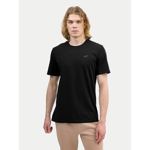 4F T-Shirt 4FWSS24TTSHM1154 Czarny Regular Fit S MODIVO