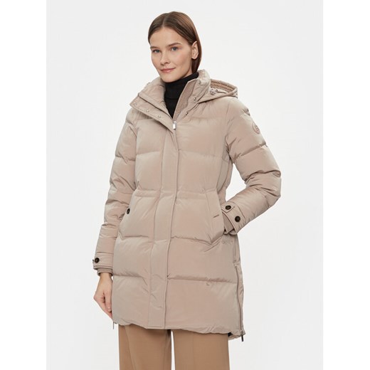 Woolrich Kurtka puchowa Alsea CFWWOU0697FRUT1148 Beżowy Regular Fit ze sklepu MODIVO w kategorii Kurtki damskie - zdjęcie 182702222