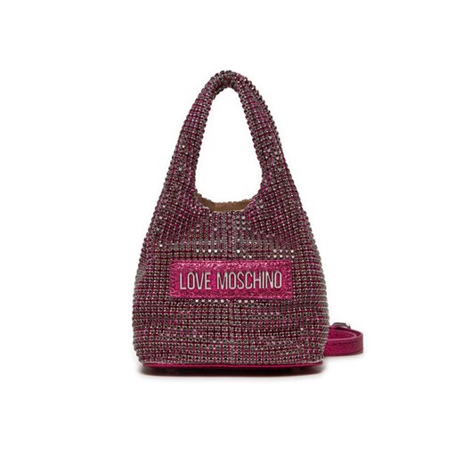 LOVE MOSCHINO Torebka JC4044PP1LLP162A Różowy ze sklepu MODIVO w kategorii Torebki damskie - zdjęcie 182702322