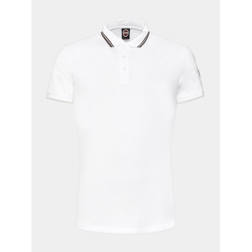 Colmar Polo Monday 7659N 4SH Biały Regular Fit ze sklepu MODIVO w kategorii T-shirty męskie - zdjęcie 182702360