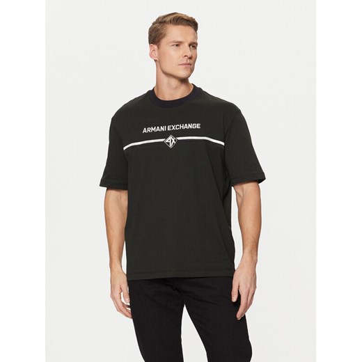 Armani Exchange T-Shirt XM000274 AF12308 UB001 Czarny Regular Fit ze sklepu MODIVO w kategorii T-shirty męskie - zdjęcie 182702364