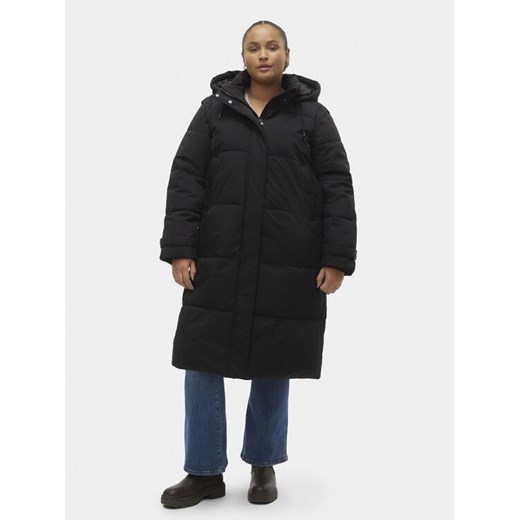 Vero Moda Curve Kurtka zimowa Margaret 10301538 Czarny Regular Fit ze sklepu MODIVO w kategorii Kurtki damskie - zdjęcie 182702412