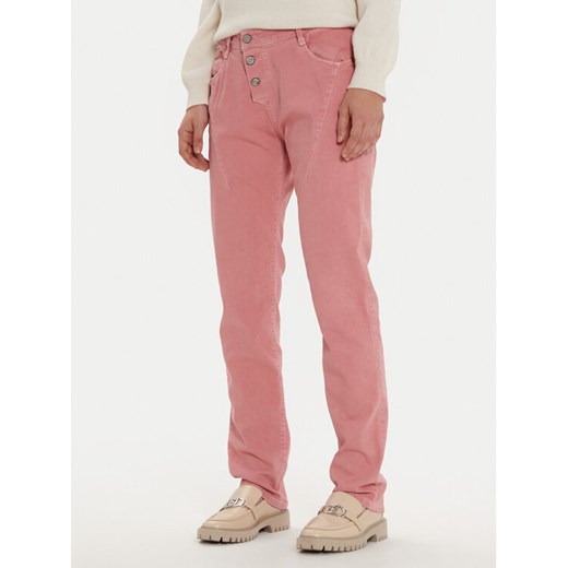 Please Jeansy P0VVHO2I5N Różowy Slim Fit ze sklepu MODIVO w kategorii Jeansy damskie - zdjęcie 182702494