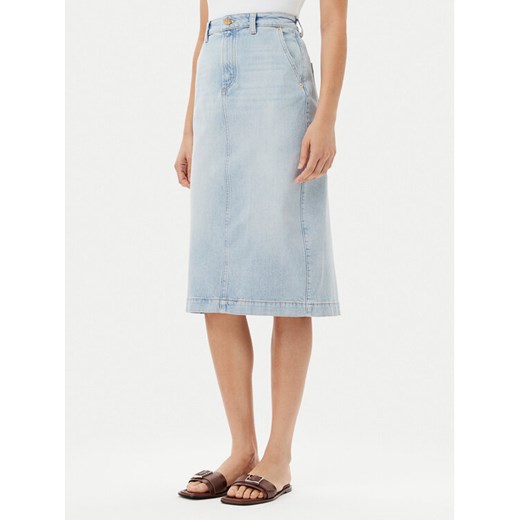 Marc O'Polo Spódnica jeansowa 503 9186 24009 Niebieski Regular Fit ze sklepu MODIVO w kategorii Spódnice - zdjęcie 182702511