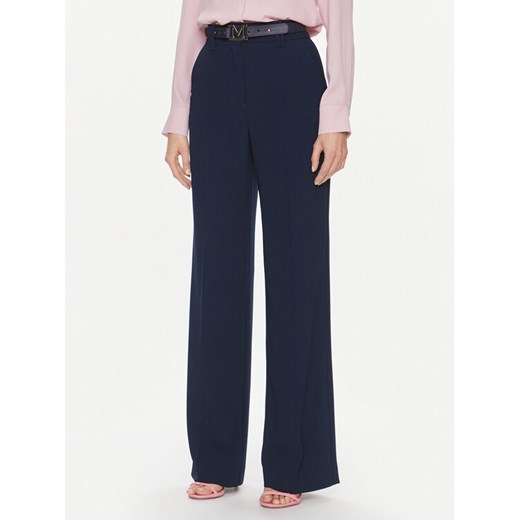 Marciano Guess Spodnie materiałowe Moira 4RGB05 7000A Granatowy Wide Leg ze sklepu MODIVO w kategorii Spodnie damskie - zdjęcie 182702580