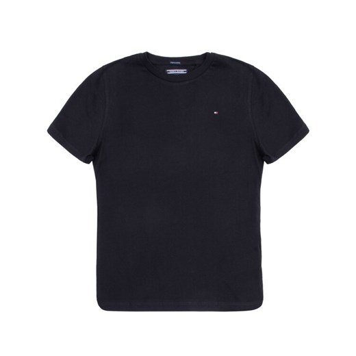 Tommy Hilfiger T-Shirt KB0KB04140 D Czarny Regular Fit ze sklepu MODIVO w kategorii T-shirty chłopięce - zdjęcie 182702590