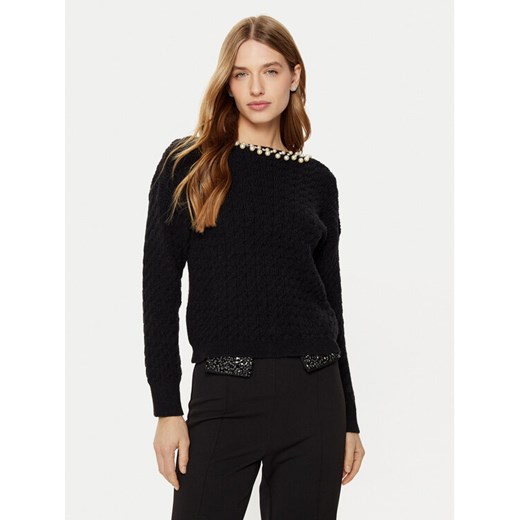 Rinascimento Sweter CFM0011717003 Czarny Regular Fit ze sklepu MODIVO w kategorii Swetry damskie - zdjęcie 182702670