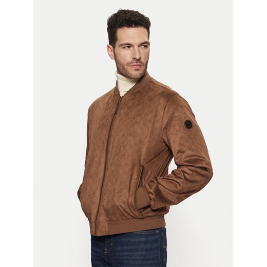 JOOP! Kurtka bomber JO-299Lutiano 30044880 Brązowy Regular Fit ze sklepu MODIVO w kategorii Kurtki męskie - zdjęcie 182702674