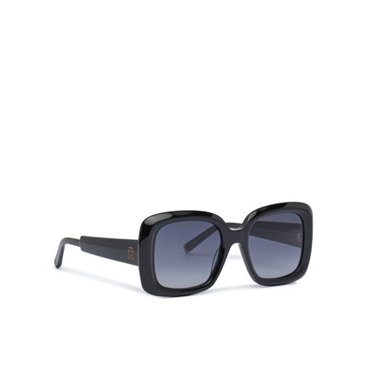 Tommy Hilfiger Okulary przeciwsłoneczne 2208/S 207967 Czarny ze sklepu MODIVO w kategorii Okulary przeciwsłoneczne damskie - zdjęcie 182702690