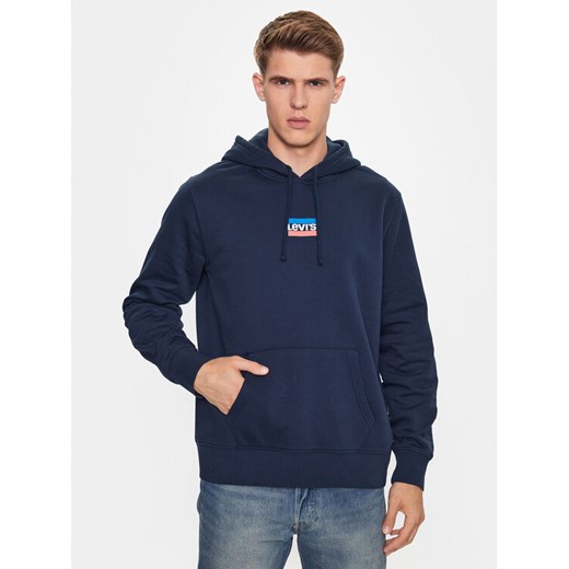 Levi's® Bluza Graphic Mini 38424-0056 Granatowy Standard Fit ze sklepu MODIVO w kategorii Bluzy męskie - zdjęcie 182702691