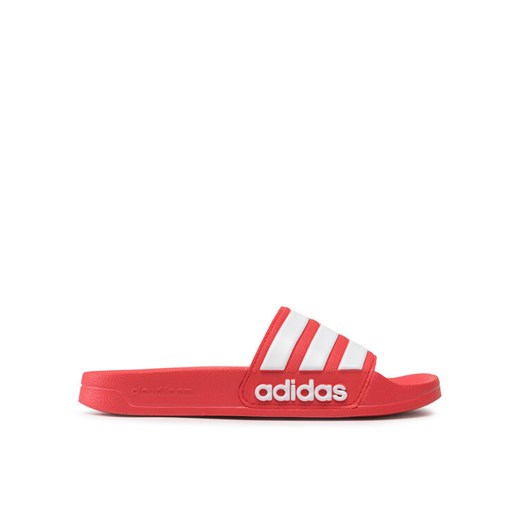 adidas Klapki adilette Shower GZ5923 Czerwony ze sklepu MODIVO w kategorii Klapki męskie - zdjęcie 182702702