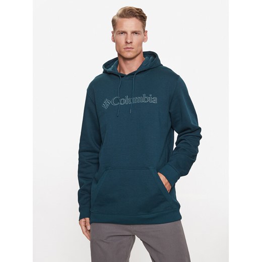 Columbia Bluza CSC Basic Logo™ II Hoodie 168166 Niebieski Regular Fit ze sklepu MODIVO w kategorii Bluzy męskie - zdjęcie 182702713