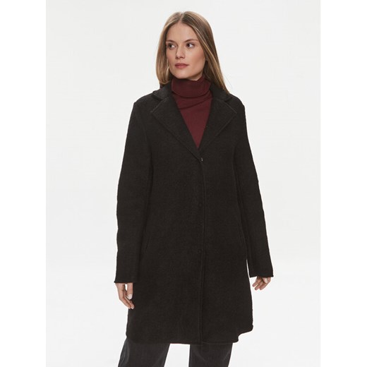 Culture Płaszcz wełniany Cubirgith 50106972 Czarny Classic Fit ze sklepu MODIVO w kategorii Płaszcze damskie - zdjęcie 182702774